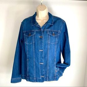 Croft & Barrow Women’s Jean Jacket Size L